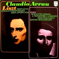 Philips : Arrau - Liszt Transcriptions